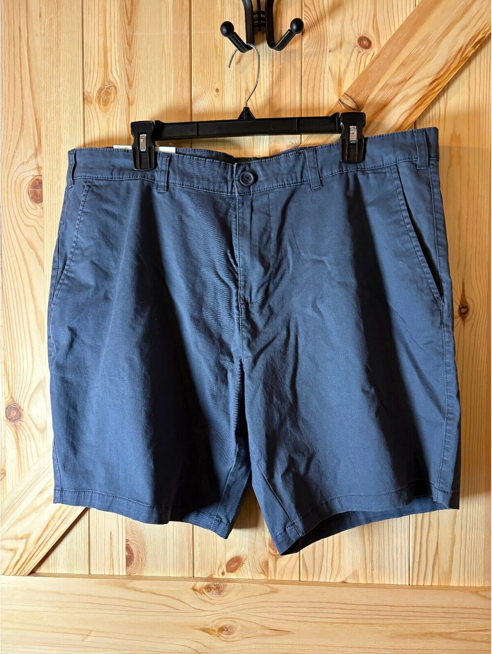 Sperry Vintage Wash Flex Cotton Shorts Navy Size 38